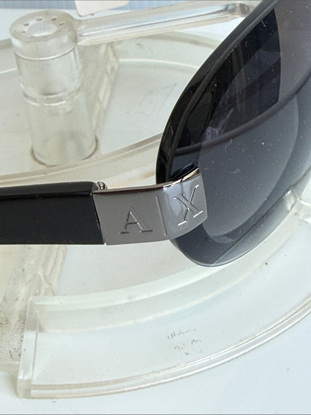 NEW ARMANI EXCHANGE AX010/S Black Sunglasses NEW WITHOUT TAGS - Picture 5 of 9